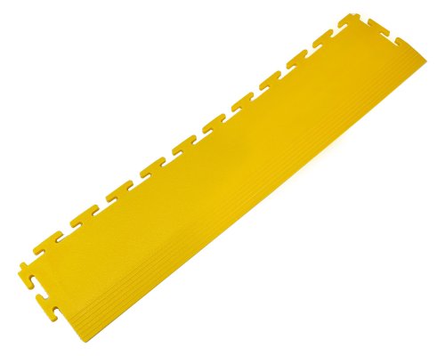 PVC-Kantenstücke für Bodenfliese Universal / Gelb 510 x 112x7mm